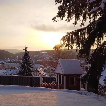 Wellnorama 2 - Wellnessferienhaus Mit Pool, Sauna Und Eigenem Whirlpool Mitten In Deutschland Nyaraló Wasungen